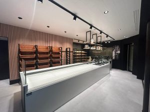 winkelinrichting, bakkerij inrichting, verlichting bakkerij, lichtstudie, professionele verlichting, agencement de commerce, éclairage boulangerie, étude d'éclairage, éclairage professionel